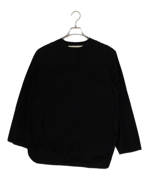 THE SHINZONE（ザ シンゾーン）THE SHINZONE (ザ シンゾーン) コットンボタンスリーブブラウス ブラック サイズ:34の古着・服飾アイテム