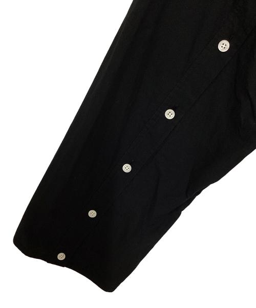 THE SHINZONE（ザ シンゾーン）THE SHINZONE (ザ シンゾーン) コットンボタンスリーブブラウス ブラック サイズ:34の古着・服飾アイテム