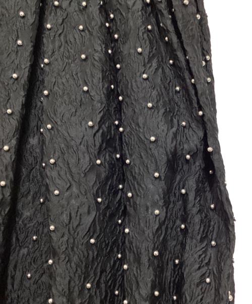 eimy istoire（エイミーイストワール）eimy istoire (エイミーイストワール) シアージャガードスタッズキャミワンピース ブラック サイズ:Mの古着・服飾アイテム