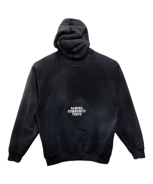 VAULTROOM（ボルトルーム）VAULTROOM (ボルトルーム) LUMINOUS LOGO HOODIE ブラック サイズ:Lの古着・服飾アイテム