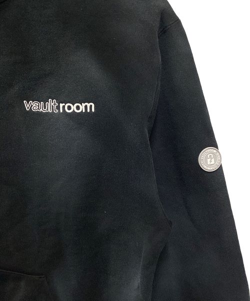 VAULTROOM（ボルトルーム）VAULTROOM (ボルトルーム) LUMINOUS LOGO HOODIE ブラック サイズ:Lの古着・服飾アイテム