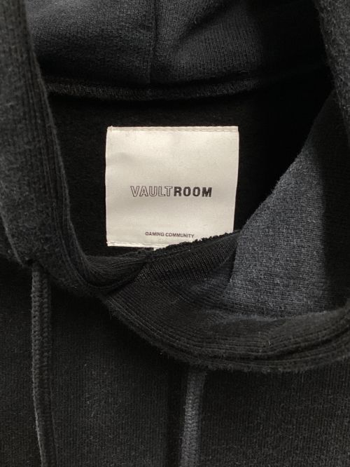 VAULTROOM（ボルトルーム）VAULTROOM (ボルトルーム) LUMINOUS LOGO HOODIE ブラック サイズ:Lの古着・服飾アイテム