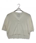 BEARDSLEYビアズリー）の古着「サラッとカーディガン」｜ホワイト