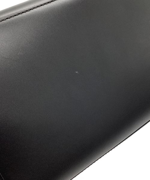 Salvatore Ferragamo（サルヴァトーレ フェラガモ）Salvatore Ferragamo (サルヴァトーレ フェラガモ) ターンロックセカンドバッグ ブラックの古着・服飾アイテム