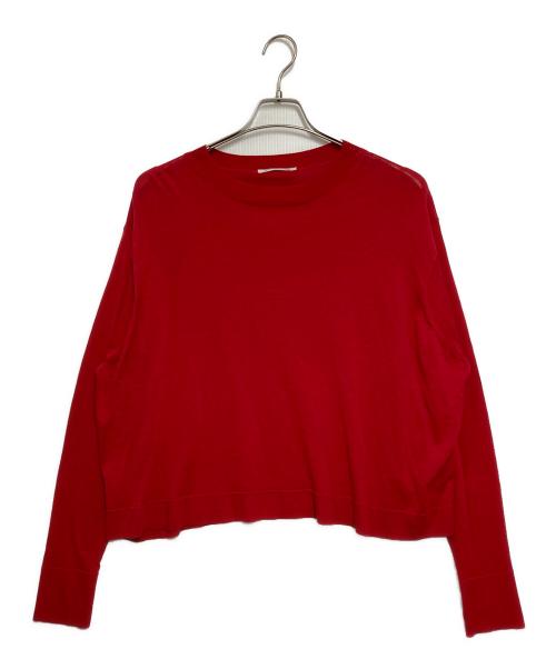 house of lotus（ハウスオブロータス）house of lotus (ハウスオブロータス) シルク混ニット レッド サイズ:M 未使用品の古着・服飾アイテム