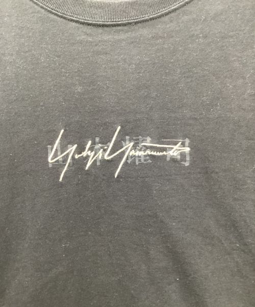 New Era（ニューエラ）New Era (ニューエラ) YOHJI YAMAMOTO (ヨウジヤマモト) ロングスリーブカットソー ネイビー サイズ:LARGEの古着・服飾アイテム