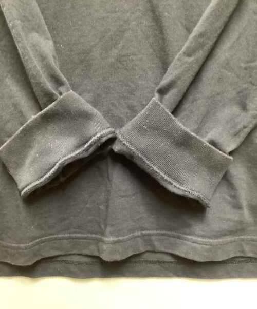 New Era（ニューエラ）New Era (ニューエラ) YOHJI YAMAMOTO (ヨウジヤマモト) ロングスリーブカットソー ネイビー サイズ:LARGEの古着・服飾アイテム