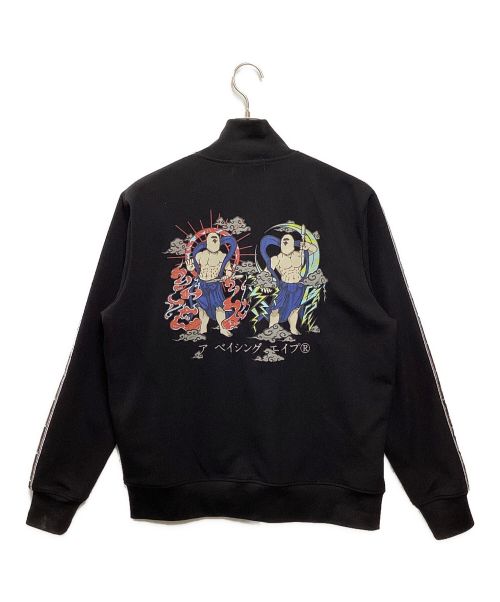 A BATHING APE（アベイシングエイプ）A BATHING APE (アベイシングエイプ) トラックジャケット ブラック サイズ:Mの古着・服飾アイテム