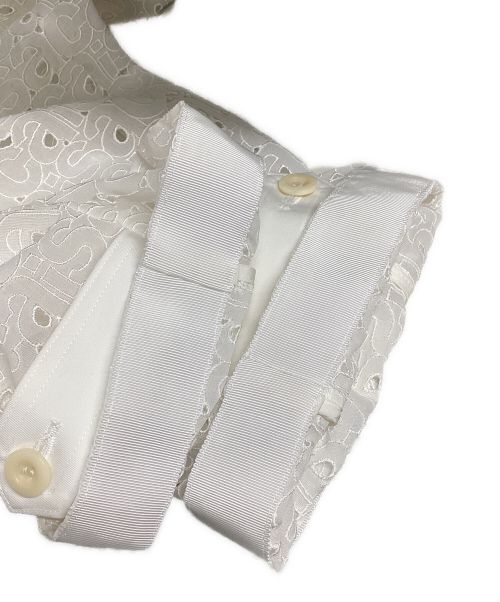 sacai（サカイ）sacai (サカイ) レースパンツ ホワイト サイズ:3の古着・服飾アイテム