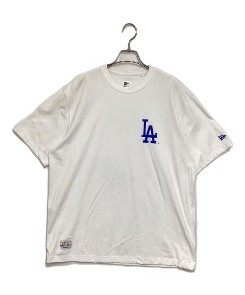 New Era（ニューエラ）New Era (ニューエラ) 半袖Tシャツ ホワイト サイズ:Lの古着・服飾アイテム