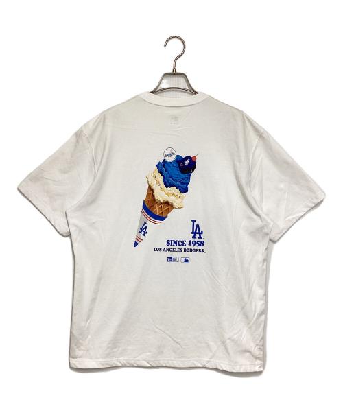 New Era（ニューエラ）New Era (ニューエラ) 半袖Tシャツ ホワイト サイズ:Lの古着・服飾アイテム