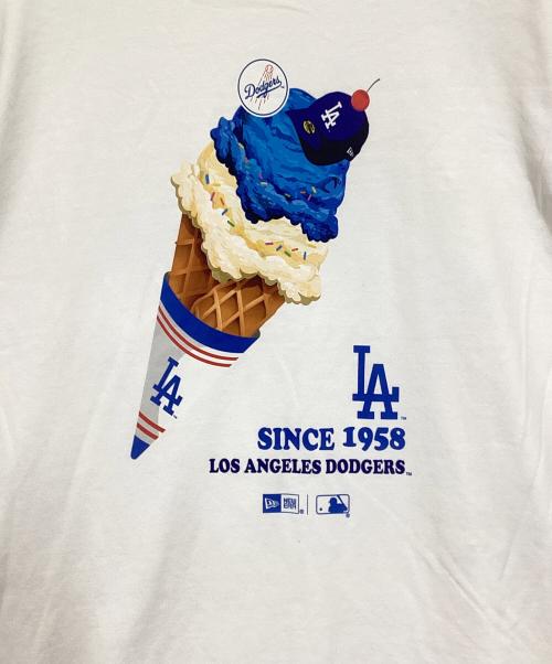 New Era（ニューエラ）New Era (ニューエラ) 半袖Tシャツ ホワイト サイズ:Lの古着・服飾アイテム