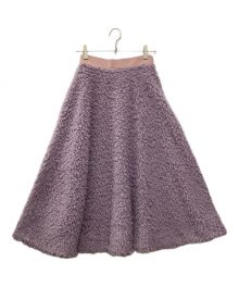 RIKO（リコ）の古着「Fluffy skirt」｜パープル