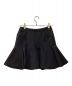 FETICO EMIFUNAYAMA (フェティコ エミ フナヤマ) WOOL BARATHEA FRILLED MINI SKIRT ブラック サイズ:1：23000円
