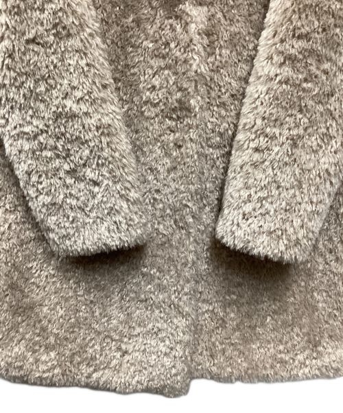 HERNO（ヘルノ）HERNO (ヘルノ) CURLY FAUX FUR OVERSIZE FIT COAT CHANTILLY サイズ:40の古着・服飾アイテム