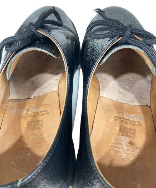 SOLOVAIR（ソロヴェアー）SOLOVAIR (ソロヴェアー) 4EYE SHOE ブラック サイズ:SIZE8 1/2の古着・服飾アイテム