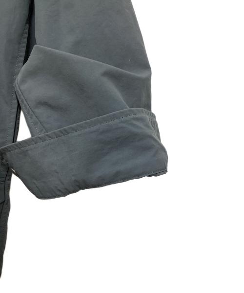 EKAL（エカル）EKAL (エカル) BURLAP OUTFITTER (バーラップアウトフィッター) ナイロンシャツ ブルー サイズ:LARGEの古着・服飾アイテム