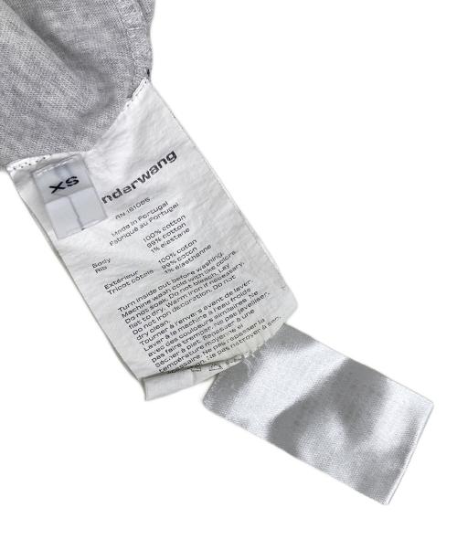 ALEXANDER WANG（アレキサンダー・ワン）ALEXANDER WANG (アレキサンダーワン) SHORT SLEEVE TEE WITH NY PUFF GRAPHIC グレー サイズ:XSの古着・服飾アイテム