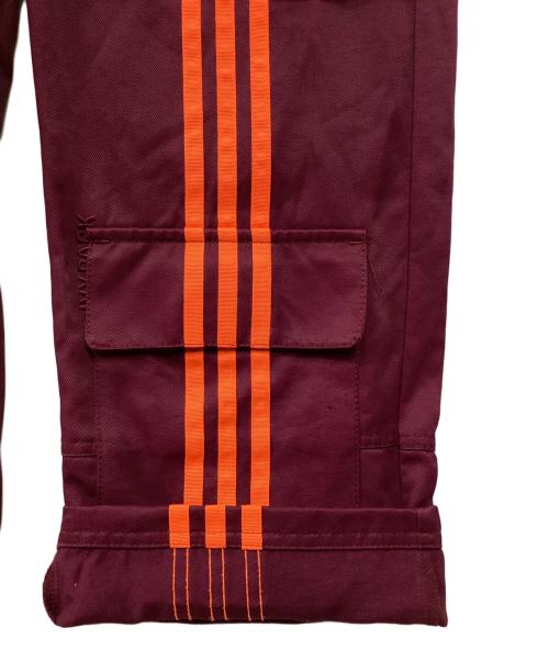 adidas（アディダス）adidas (アディダス) ジャンプスーツ ボルドー サイズ:J：Mの古着・服飾アイテム