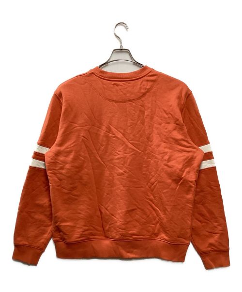 COACH（コーチ）COACH (コーチ) ヴァーシティクルーネック オレンジ サイズ:Lの古着・服飾アイテム