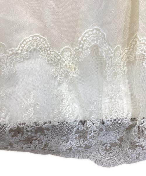 L'appartement（アパルトモン）L'appartement (アパルトモン) レースロングスカート ベージュ サイズ:Freeの古着・服飾アイテム