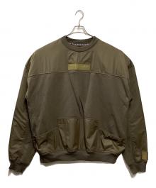 CVTVLIST（カタリスト）の古着「General crewneckスウェット」｜カーキ