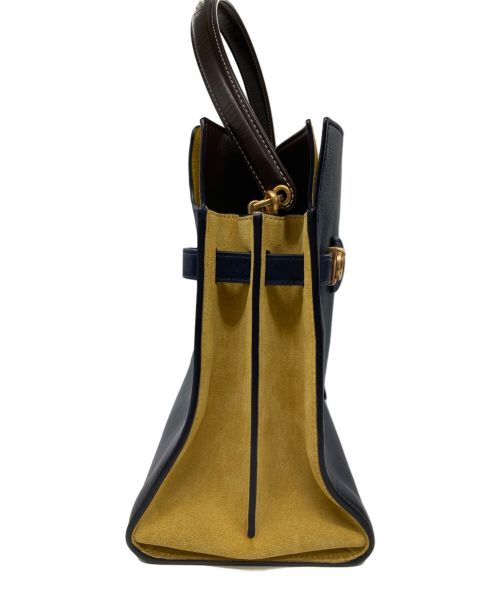 TORY BURCH（トリーバーチ）TORY BURCH (トリーバーチ) 2WAYバッグ ネイビーの古着・服飾アイテム