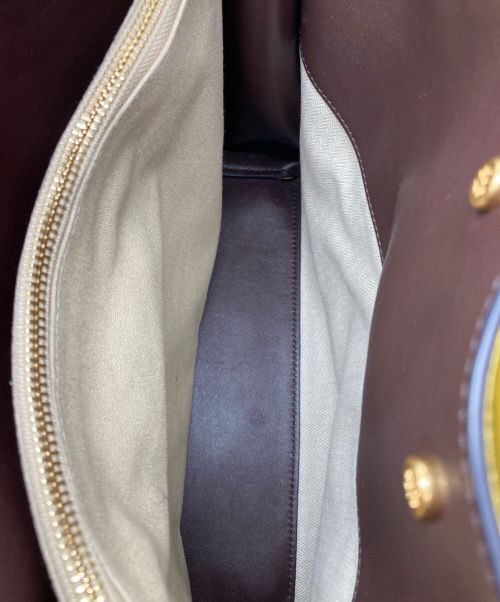 TORY BURCH（トリーバーチ）TORY BURCH (トリーバーチ) 2WAYバッグ ネイビーの古着・服飾アイテム