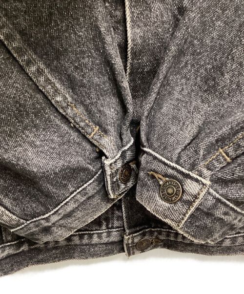 LEVI'S（リーバイス）LEVI'S (リーバイス) 【古着】先染めブラックデニムジャケット ブラック サイズ:XXLの古着・服飾アイテム