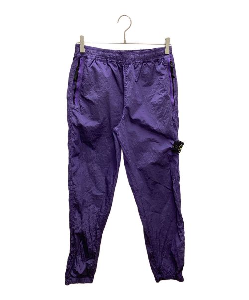 STONE ISLAND（ストーンアイランド）STONE ISLAND (ストーンアイランド) ナイロンメタルパンツ パープル サイズ:30の古着・服飾アイテム
