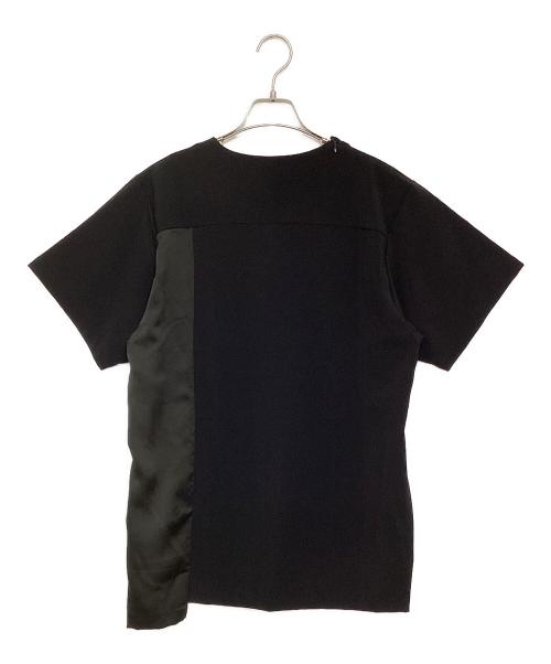 UN3D.（アンスリード）UN3D. (アンスリード) 切替ブラウス ブラック サイズ:44の古着・服飾アイテム