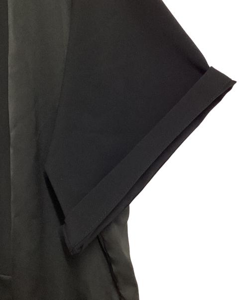UN3D.（アンスリード）UN3D. (アンスリード) 切替ブラウス ブラック サイズ:44の古着・服飾アイテム
