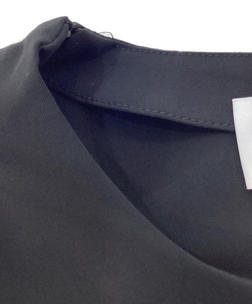 UN3D.（アンスリード）UN3D. (アンスリード) 切替ブラウス ブラック サイズ:44の古着・服飾アイテム