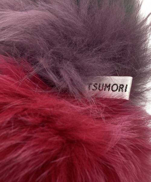 tsumori chisato（ツモリチサト）tsumori chisato (ツモリチサト) ファーマフラー マルチカラーの古着・服飾アイテム