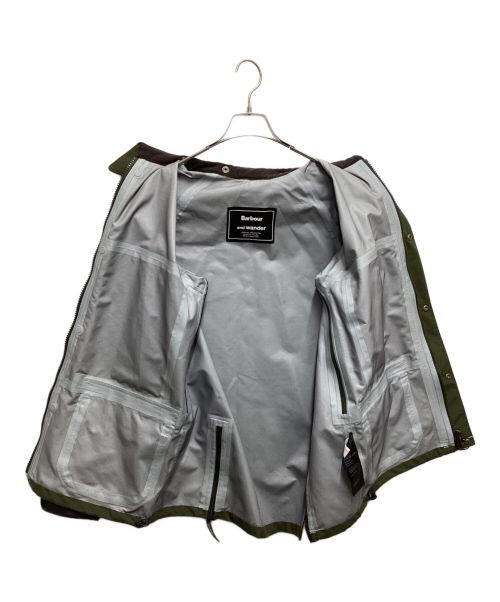 Barbour（バブアー）Barbour (バブアー) and wander (アンドワンダー) 3Layer Bedale Pertex Shield Jacket グリーン サイズ:Sの古着・服飾アイテム
