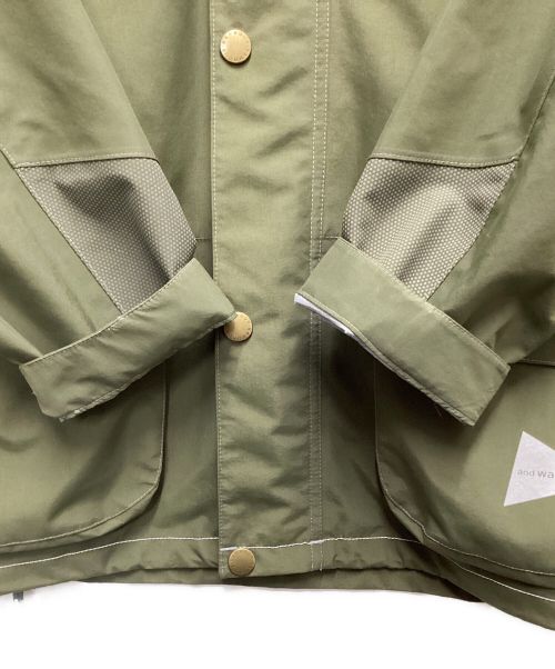 Barbour（バブアー）Barbour (バブアー) and wander (アンドワンダー) 3Layer Bedale Pertex Shield Jacket グリーン サイズ:Sの古着・服飾アイテム