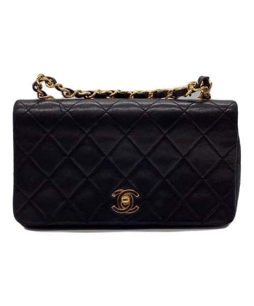 CHANEL（シャネル）CHANEL (シャネル) チェーンショルダーバッグ ブラックの古着・服飾アイテム