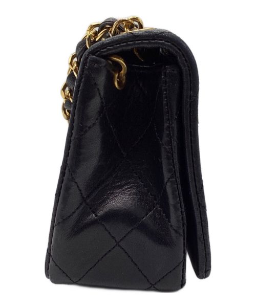 CHANEL（シャネル）CHANEL (シャネル) チェーンショルダーバッグ ブラックの古着・服飾アイテム