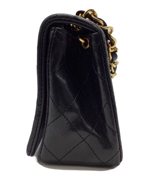 CHANEL（シャネル）CHANEL (シャネル) チェーンショルダーバッグ ブラックの古着・服飾アイテム
