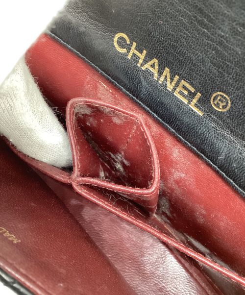 CHANEL（シャネル）CHANEL (シャネル) チェーンショルダーバッグ ブラックの古着・服飾アイテム