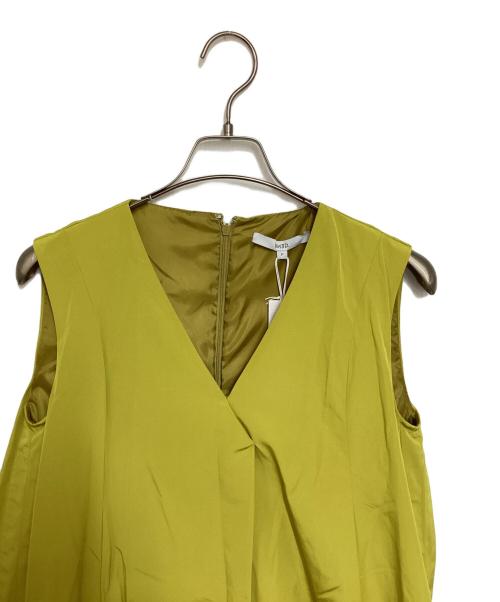 UN3D.（アンスリード）UN3D. (アンスリード) タイプライターロングワンピース イエロー サイズ:Fの古着・服飾アイテム