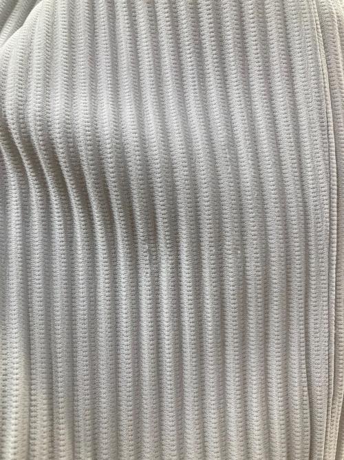 HOMME PLISSE ISSEY MIYAKE（オム プリッセ イッセイ ミヤケ）HOMME PLISSE ISSEY MIYAKE (オム プリッセ イッセイ ミヤケ) プリーツVネックベスト グレー サイズ:3の古着・服飾アイテム