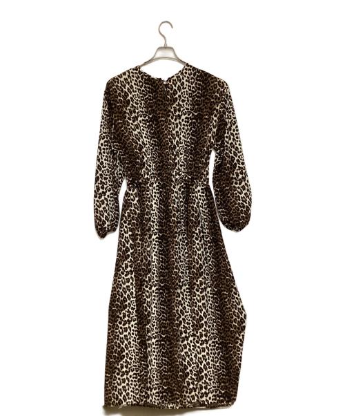 Loungedress（ラウンジドレス）Loungedress (ラウンジドレス) レオパードワンピース ブラウン サイズ:Fの古着・服飾アイテム