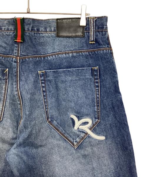 ROCA WEAR（ロカウェア）ROCA WEAR (ロカウェア) バギーデニムショーツ インディゴ サイズ:36の古着・服飾アイテム