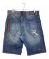 ROCA WEAR (ロカウェア) バギーデニムショーツ インディゴ サイズ:36：5000円