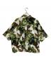 MAISON SPECIAL (メゾンスペシャル) Sheer Print Prime-Over Short Sleeve Open Collar Shirt グリーン サイズ:2：6000円