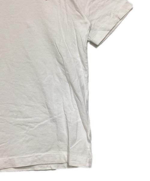 PLAY COMME des GARCONS（プレイコムデギャルソン）PLAY COMME des GARCONS (プレイコムデギャルソン) ハートワッペンTシャツ ホワイト サイズ:Mの古着・服飾アイテム