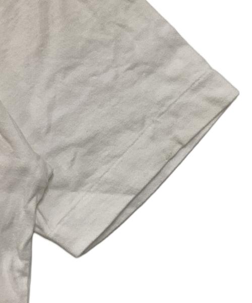 PLAY COMME des GARCONS（プレイコムデギャルソン）PLAY COMME des GARCONS (プレイコムデギャルソン) ハートワッペンTシャツ ホワイト サイズ:Mの古着・服飾アイテム