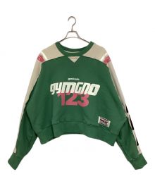 RRR123（リヴィントンロイレビス）の古着「AGAPE CREWNECK」｜グリーン