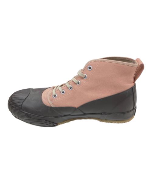 moon star（ムーンスター）moon star (ムーンスター) ハイカットスニーカー ブラウン×ピンク サイズ:27㎝の古着・服飾アイテム